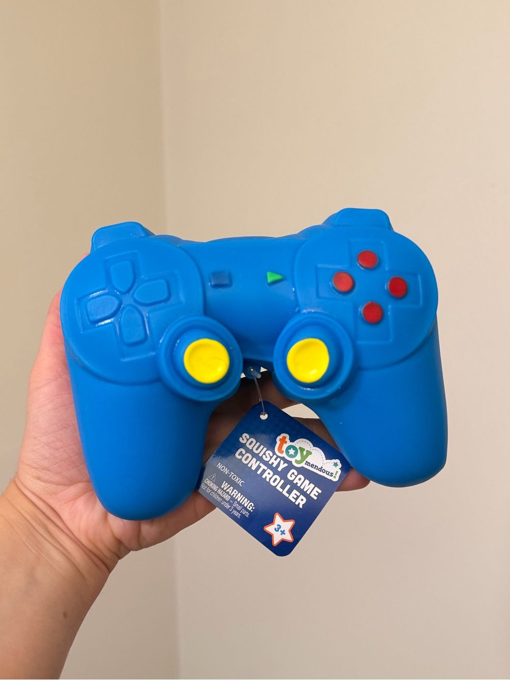 Toymendous Game Controller Squishy - Blue (1 PC)